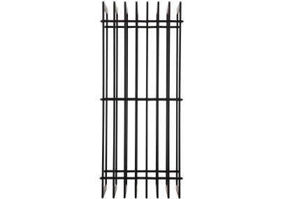 Râtelier à bûches Irving 40x50x100 noir mat