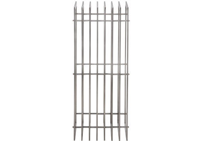 Râtelier à bûches Irving 40x50x100 en acier inoxydable