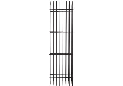 Range-bûches Irving 40x50x150 noir mat