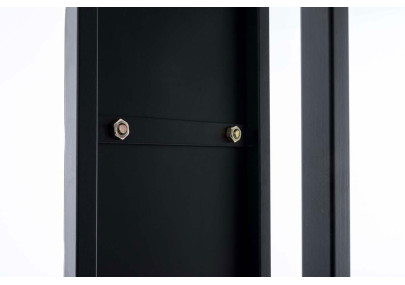 Porte-bûches Spark 80 noir mat