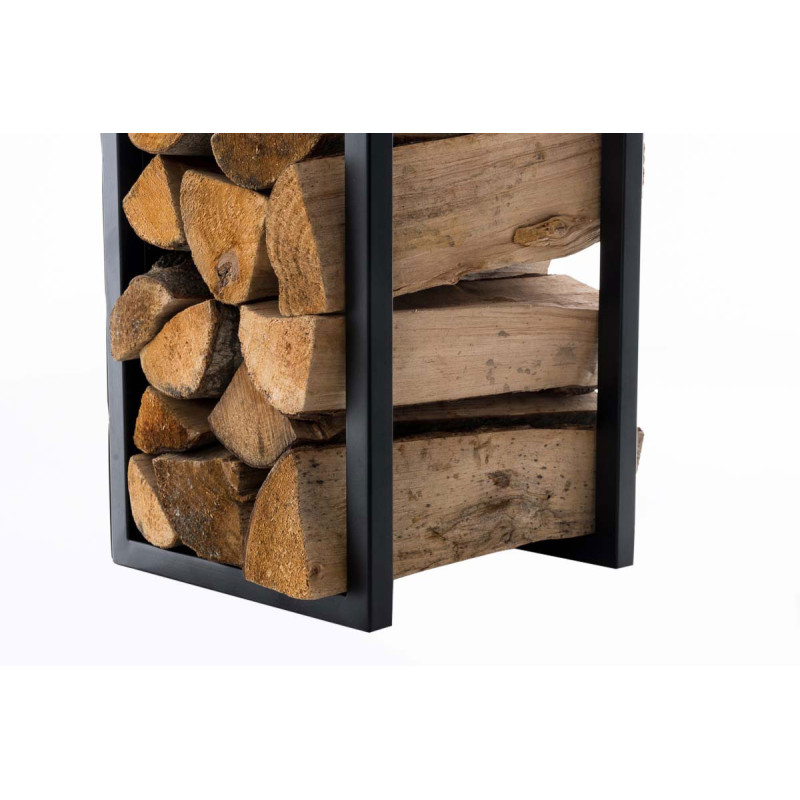 Porte-bûches Spark 120 noir mat