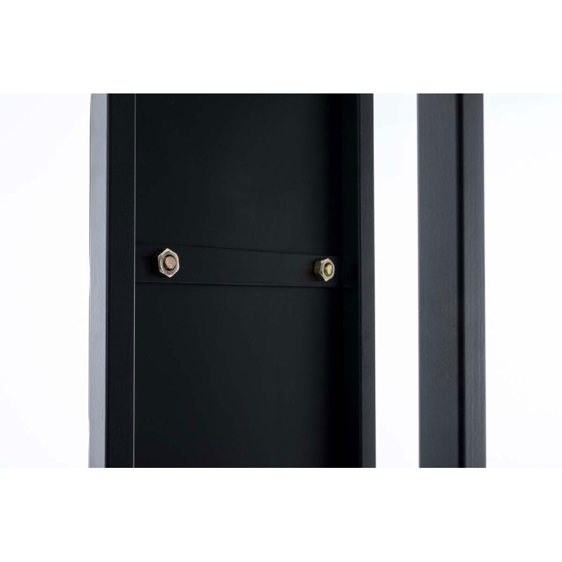 Porte-bûches Spark 140 noir mat