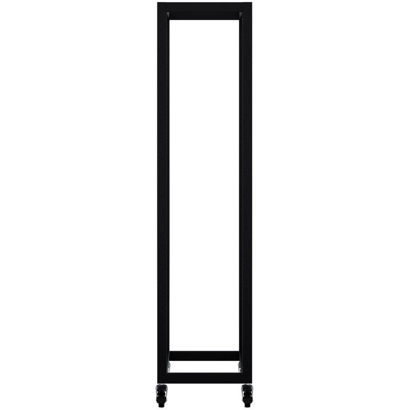 Range-bûches Hilta 25x40x100 cm noir