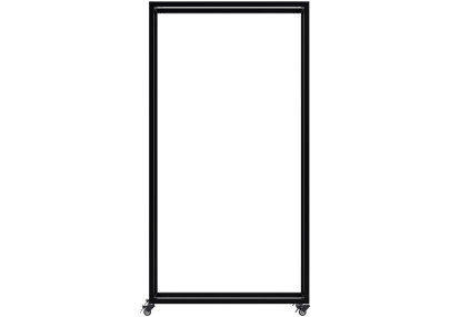 Range-bûches Hilta 25x80x150 cm noir