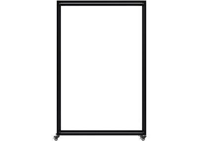 Range-bûches Hilta 25x100x150 cm noir