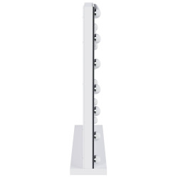 Miroir de maquillage Norlina sans Bluetooth blanc