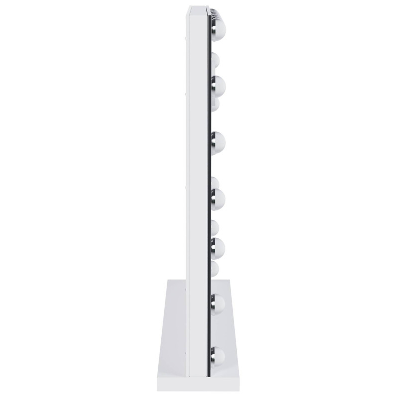 Miroir de maquillage Norlina sans Bluetooth blanc