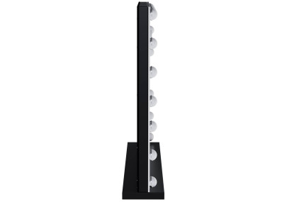 Miroir de maquillage Norlina sans Bluetooth noir