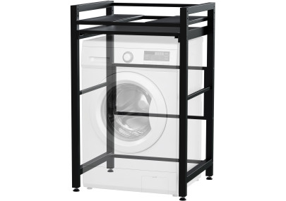 Étagère pour machine à laver Alara noir