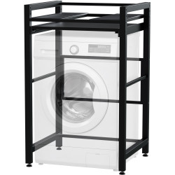 Étagère pour machine à laver Alara noir