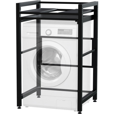 Étagère pour machine à laver Alara noir