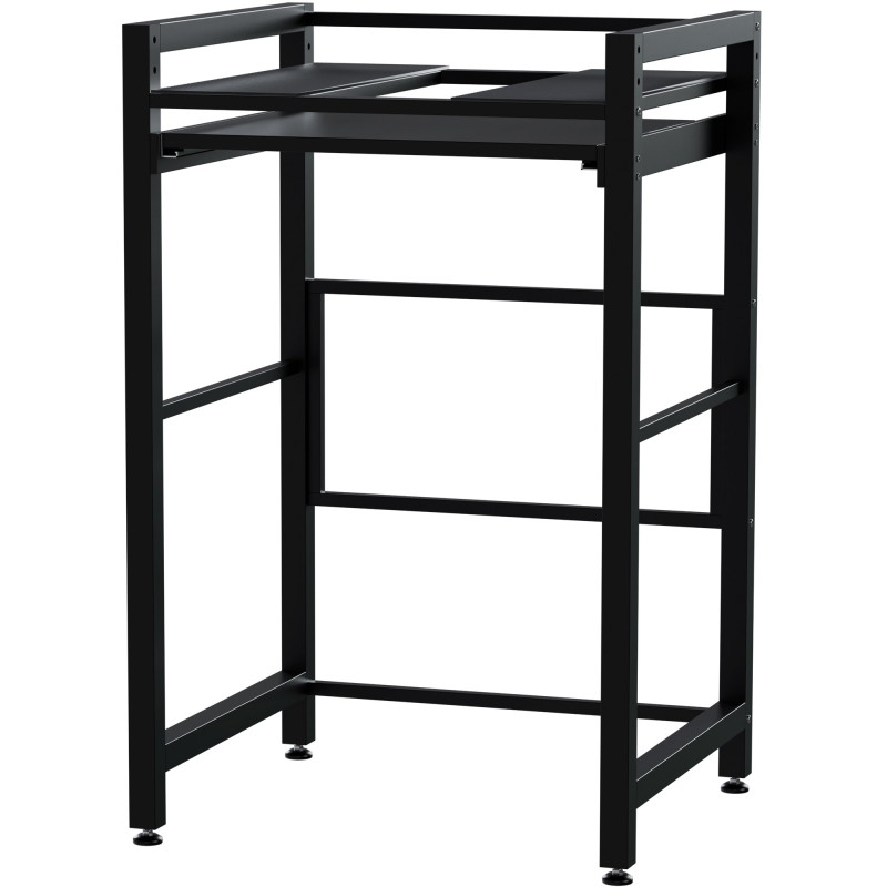 Étagère pour machine à laver Alara noir