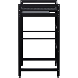 Étagère pour machine à laver Alara noir