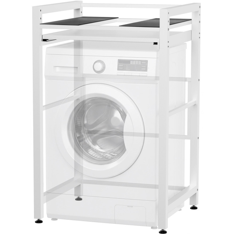 Étagère pour machine à laver Alara blanc