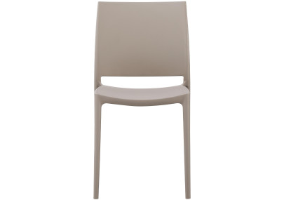 Ensemble de 2 chaises Meton taupe