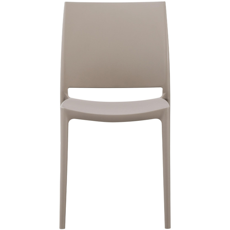 Ensemble de 2 chaises Meton taupe