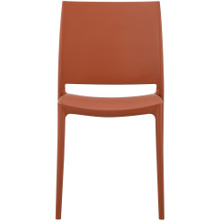 Ensemble de 2 chaises Meton terre cuite