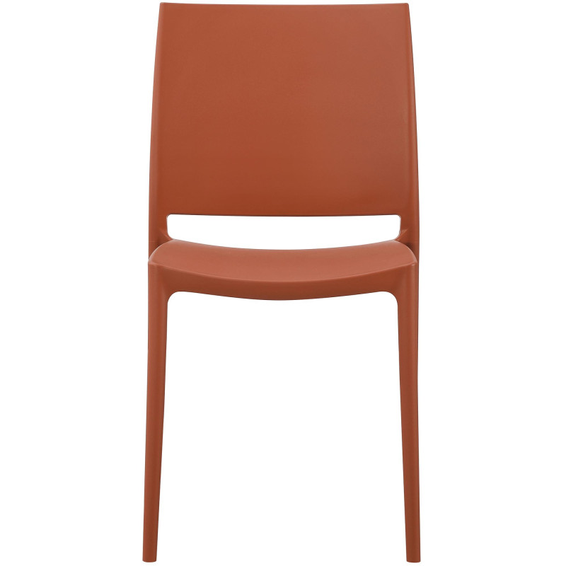 Ensemble de 2 chaises Meton terre cuite