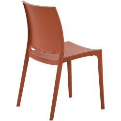 Ensemble de 2 chaises Meton terre cuite