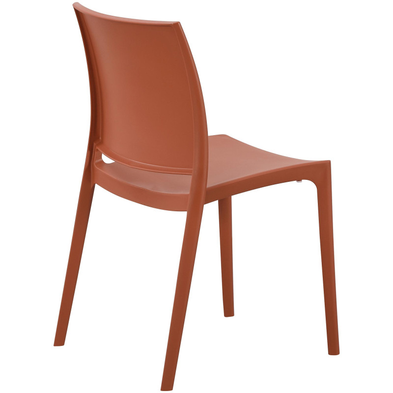 Ensemble de 2 chaises Meton terre cuite