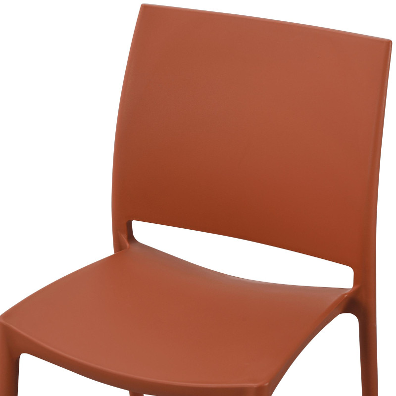 Ensemble de 2 chaises Meton terre cuite