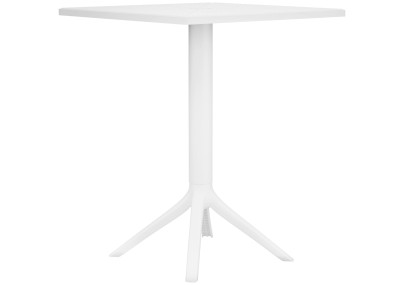 Ensemble de mobilier de jardin Norva avec 2 chaises blanc