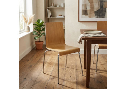 Ensemble de 4 chaises visiteurs Gahanna nature