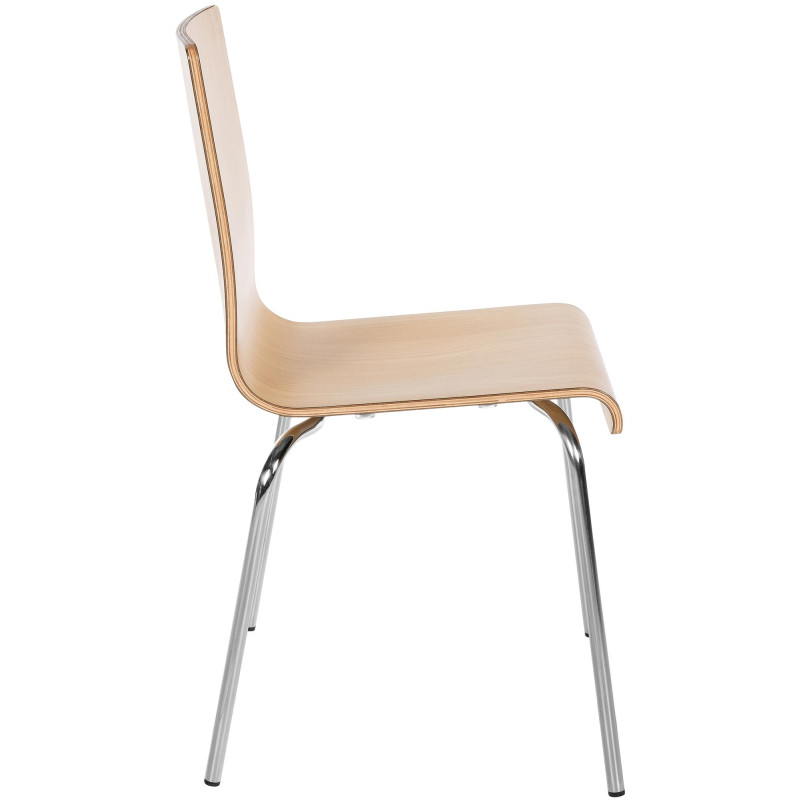 Ensemble de 4 chaises visiteurs Gahanna nature