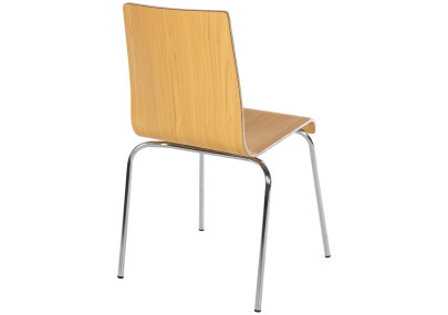 Ensemble de 4 chaises visiteurs Gahanna nature