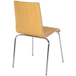 Ensemble de 4 chaises visiteurs Gahanna nature