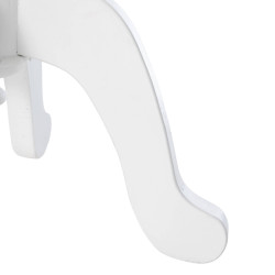 Table d'appoint Lorne 50 naturel/blanc