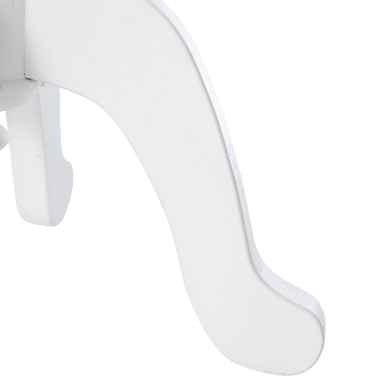 Table d'appoint Lorne 50 naturel/blanc