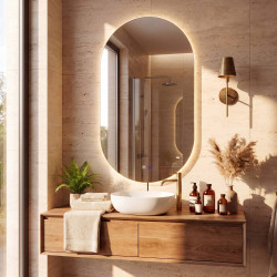 Miroir de salle de bain Barbora 60x100 cm