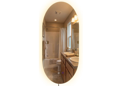 Miroir de salle de bain Barbora 60x100 cm