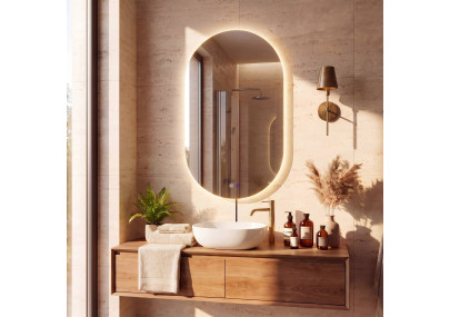Miroir de salle de bain Barbora 50x80 cm