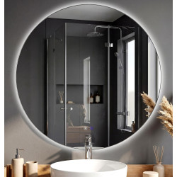 Miroir de salle de bain Vendula 80 cm