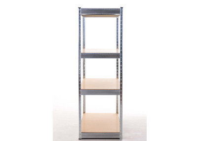Étagère de rangement 160x60x180 cm argent