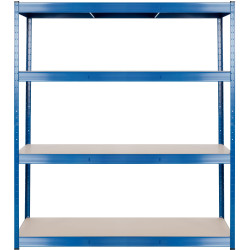 Étagère robuste 160x60x180 cm bleu