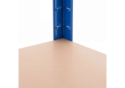 Estantería para cargas pesadas 160x60x180 cm Azul