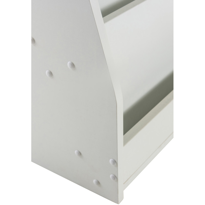 Librería Melfa de madera con 4 estantes 80 cm