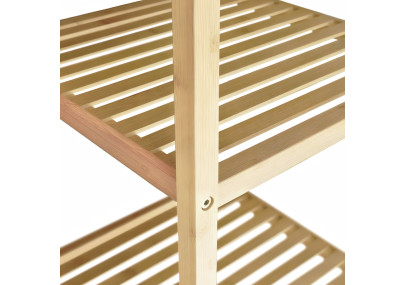 Étagère de salle de bain Zinnias S nature