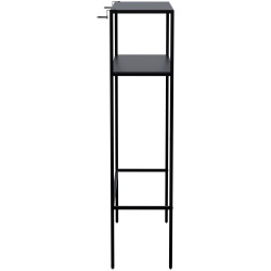 Étagère pour machine à laver Kendal noir