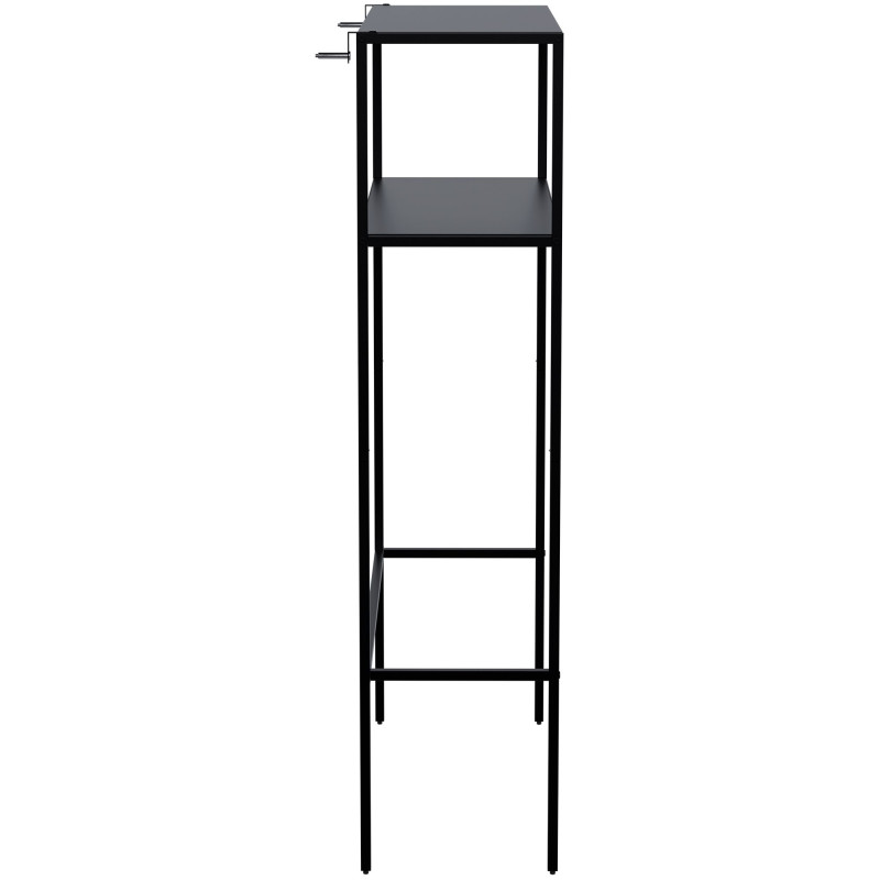 Étagère pour machine à laver Kendal noir