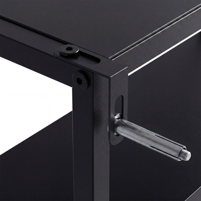 Étagère pour machine à laver Kendal noir