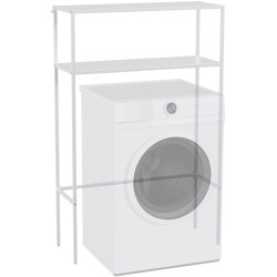 Étagère pour machine à laver Kendal blanc