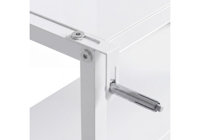 Étagère pour machine à laver Kendal blanc