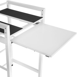 Étagère pour machine à laver Juri blanc