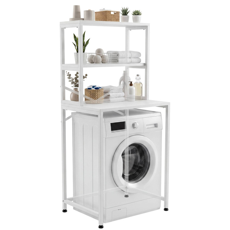 Étagère pour machine à laver Torbay blanc