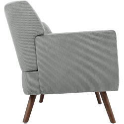 Canapé Kioni Cord, gris