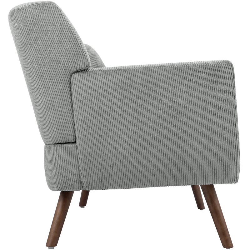 Canapé Kioni Cord, gris